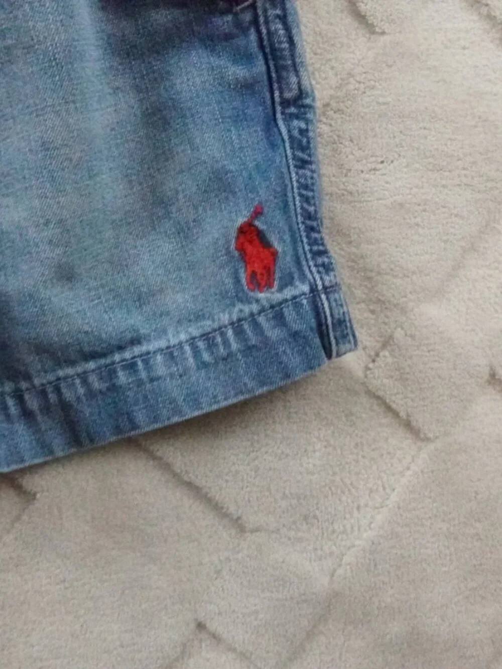 Polo Ralph Lauren Chambray Shorts Boys 8 Youth Blue